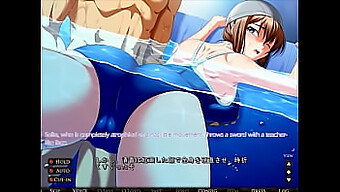 Den Femte Scene Af Hentai Anime Kyouiku Shidou Route1, Et Erotisk Spil